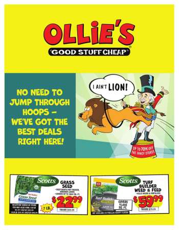 thumbnail - Ollie's Bargain Outlet Ad - Current Ad