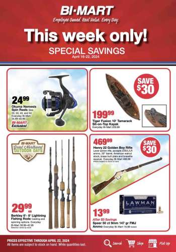 thumbnail - Bi-Mart Ad - Special Savings