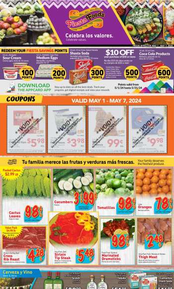 thumbnail - Fiesta Foods SuperMarkets Ad - Weekly Ad