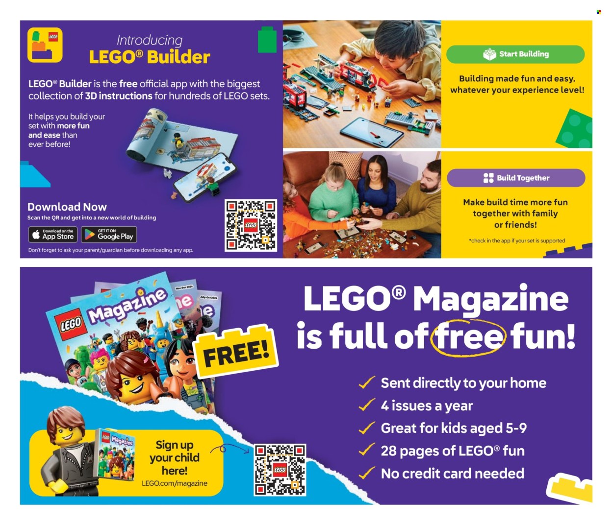 LEGO ad - 01/01/2025 - 06/30/2025. Page 1