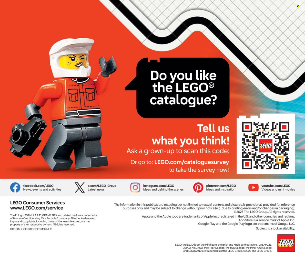 LEGO ad - 01/01/2025 - 06/30/2025. Page 1