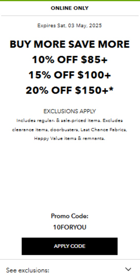 JOANN ad. Page 1