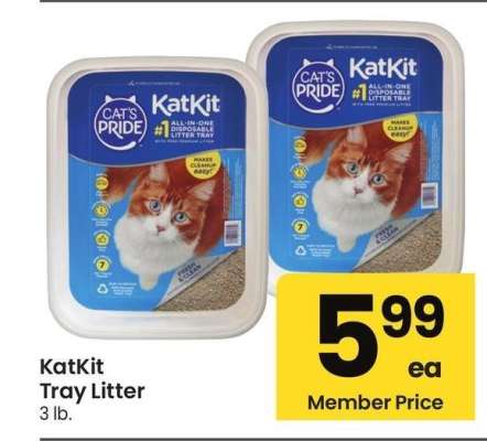 KatKit Tray Litter - 3 lb.