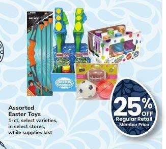 Assorted Easter Toys - 1 - ct, select varieties