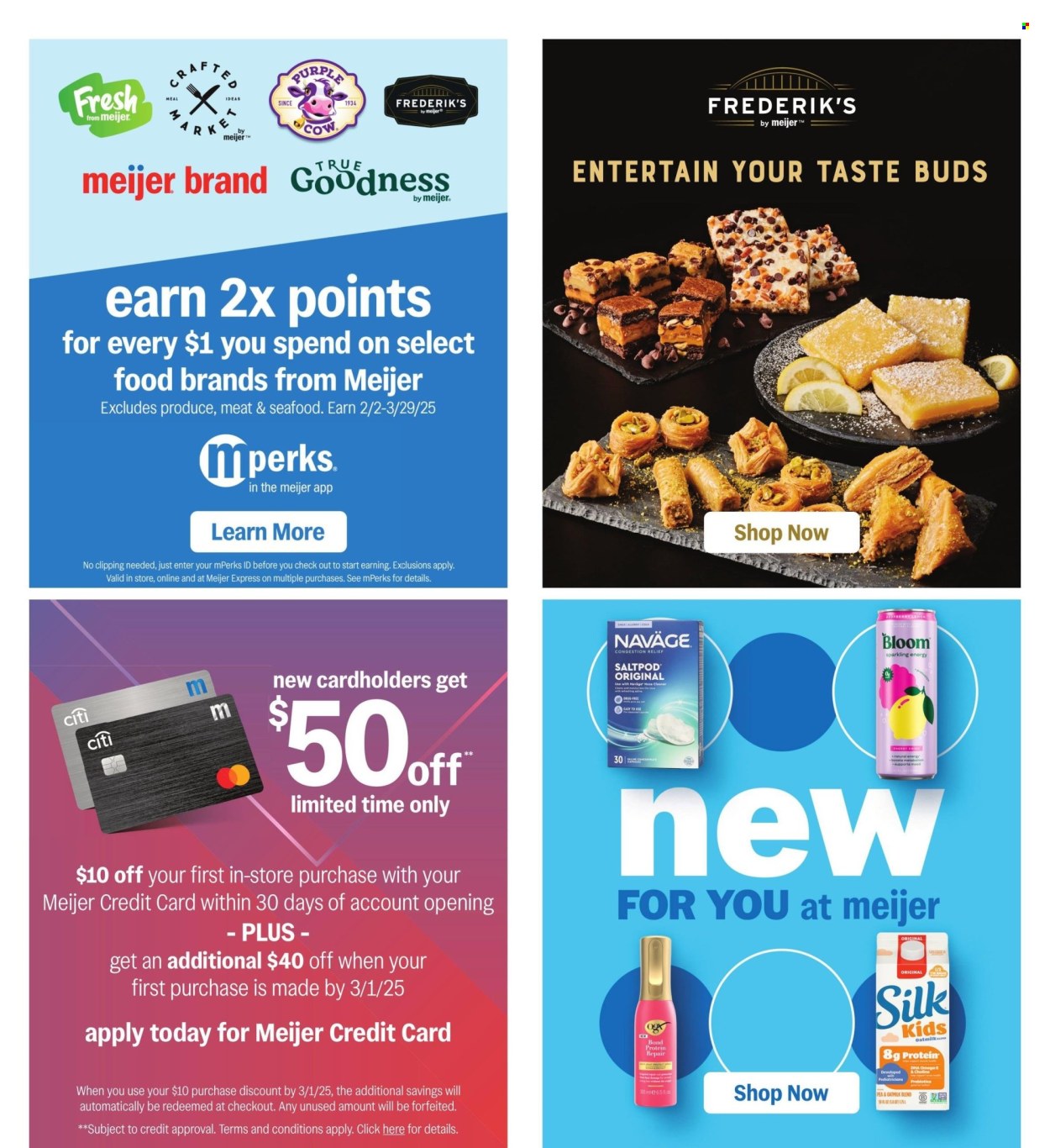 Meijer ad - 02/16/2025 - 02/22/2025. Page 1