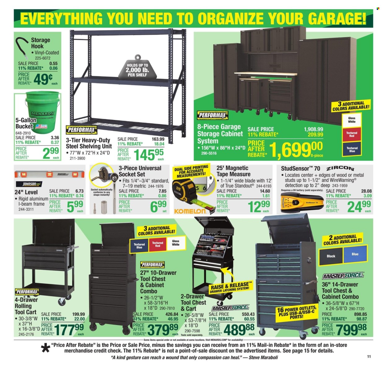 Menards ad - 02/16/2025 - 03/02/2025. Page 1