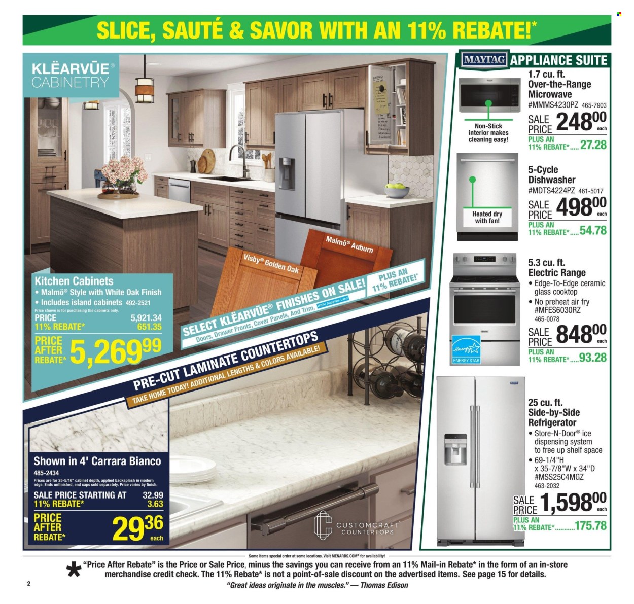 Menards ad - 02/16/2025 - 03/02/2025. Page 1