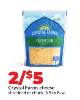 Crystal Farms cheese