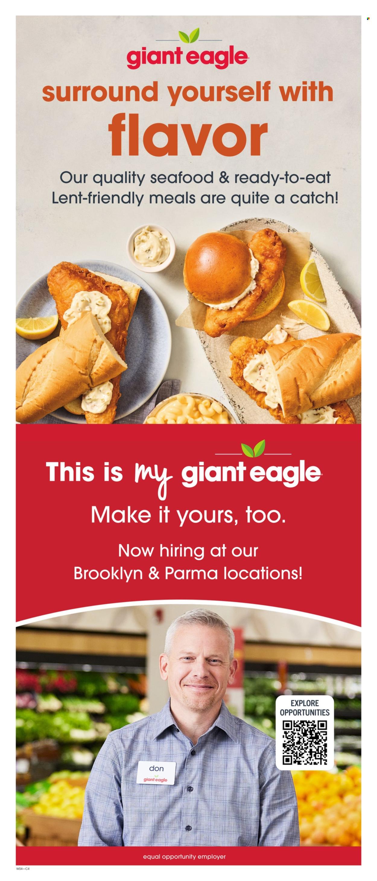 Giant Eagle ad - 02/20/2025 - 02/26/2025. Page 1