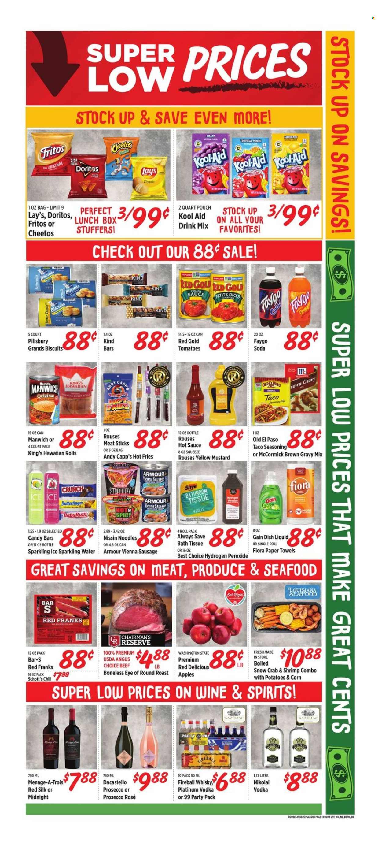 Rouses Markets ad - 02/19/2025 - 02/26/2025. Page 1