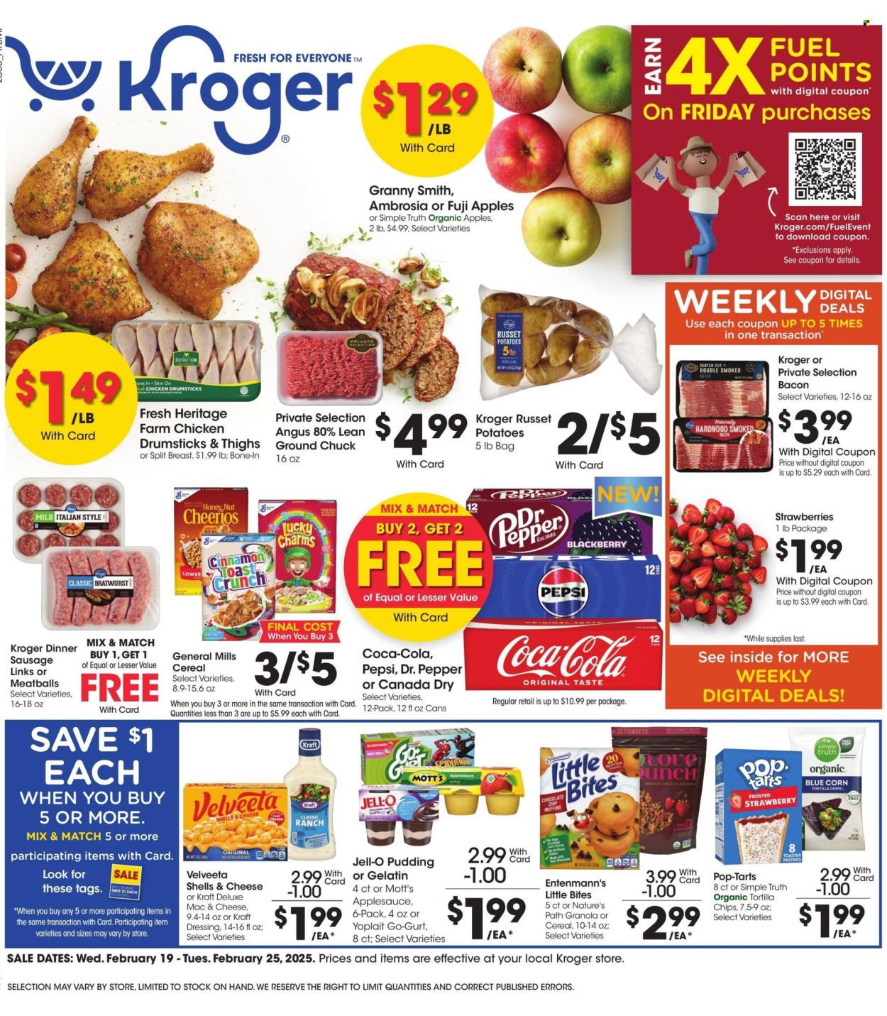 Kroger ad - 02/19/2025 - 02/25/2025. Page 1