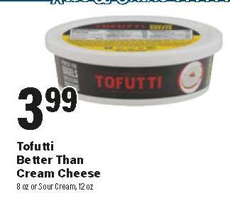 Tofutti Better Than Cream Cheese