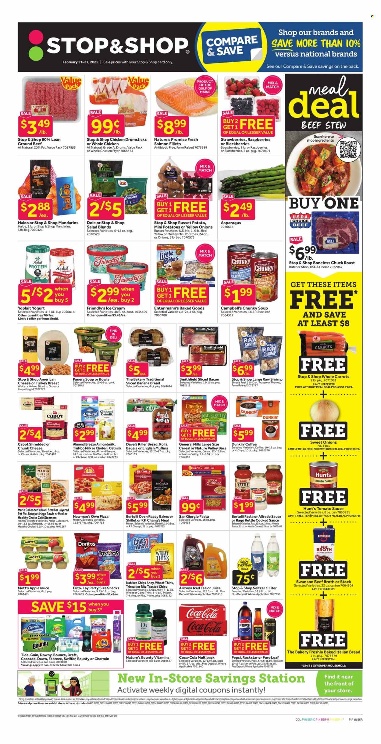 Stop & Shop ad - 02/21/2025 - 02/27/2025. Page 1