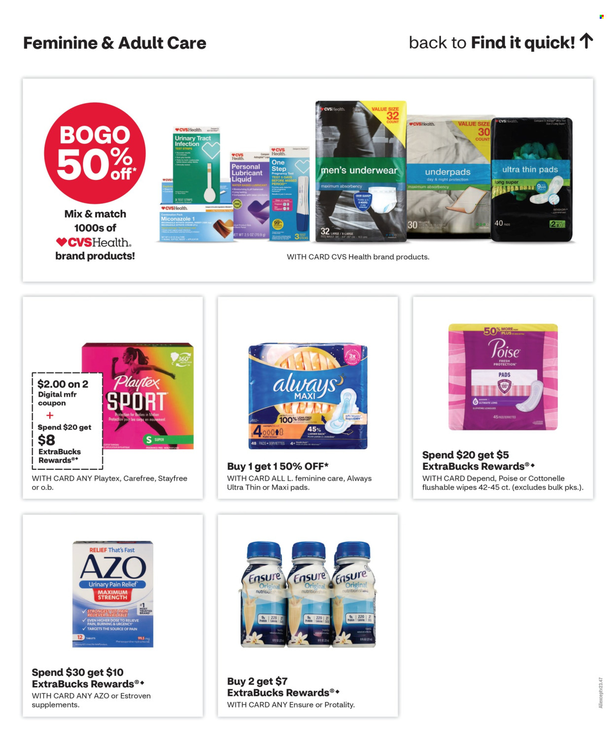 CVS Pharmacy ad - 02/23/2025 - 03/01/2025. Page 1