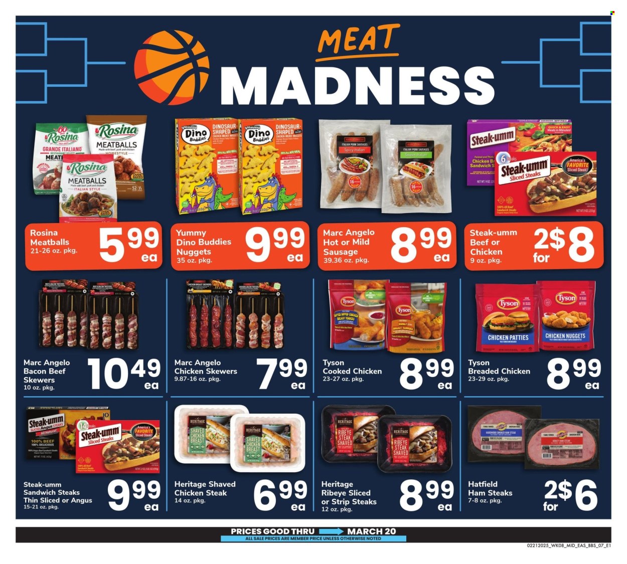 Safeway ad - 02/21/2025 - 03/20/2025. Page 1