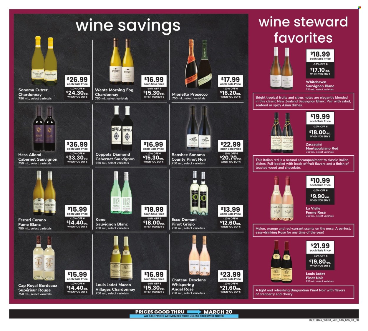 Safeway ad - 02/21/2025 - 03/20/2025. Page 1