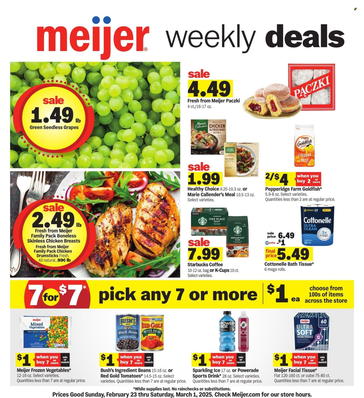 Meijer ad - 02/23/2025 - 03/01/2025. Page 1