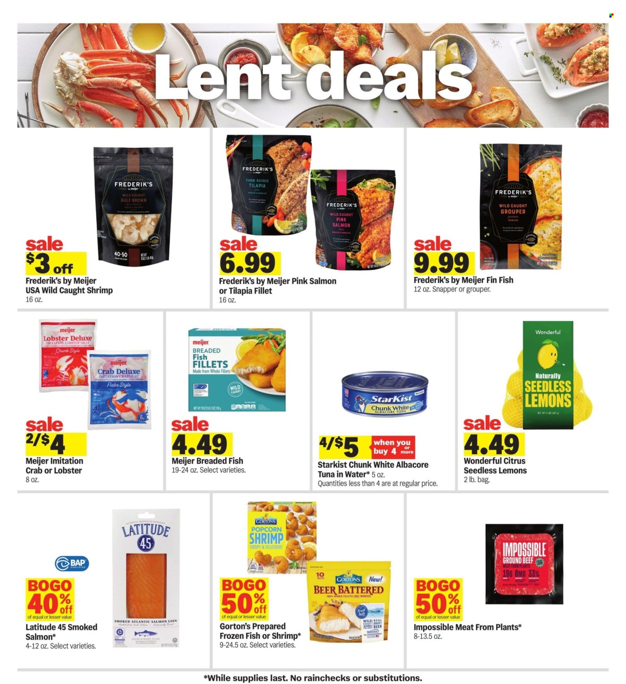 Meijer ad - 02/23/2025 - 03/01/2025. Page 1