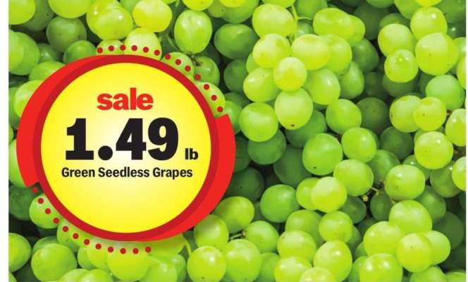 Green Seedless Grapes