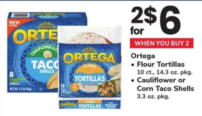 Ortega Tortillas and Taco Shells