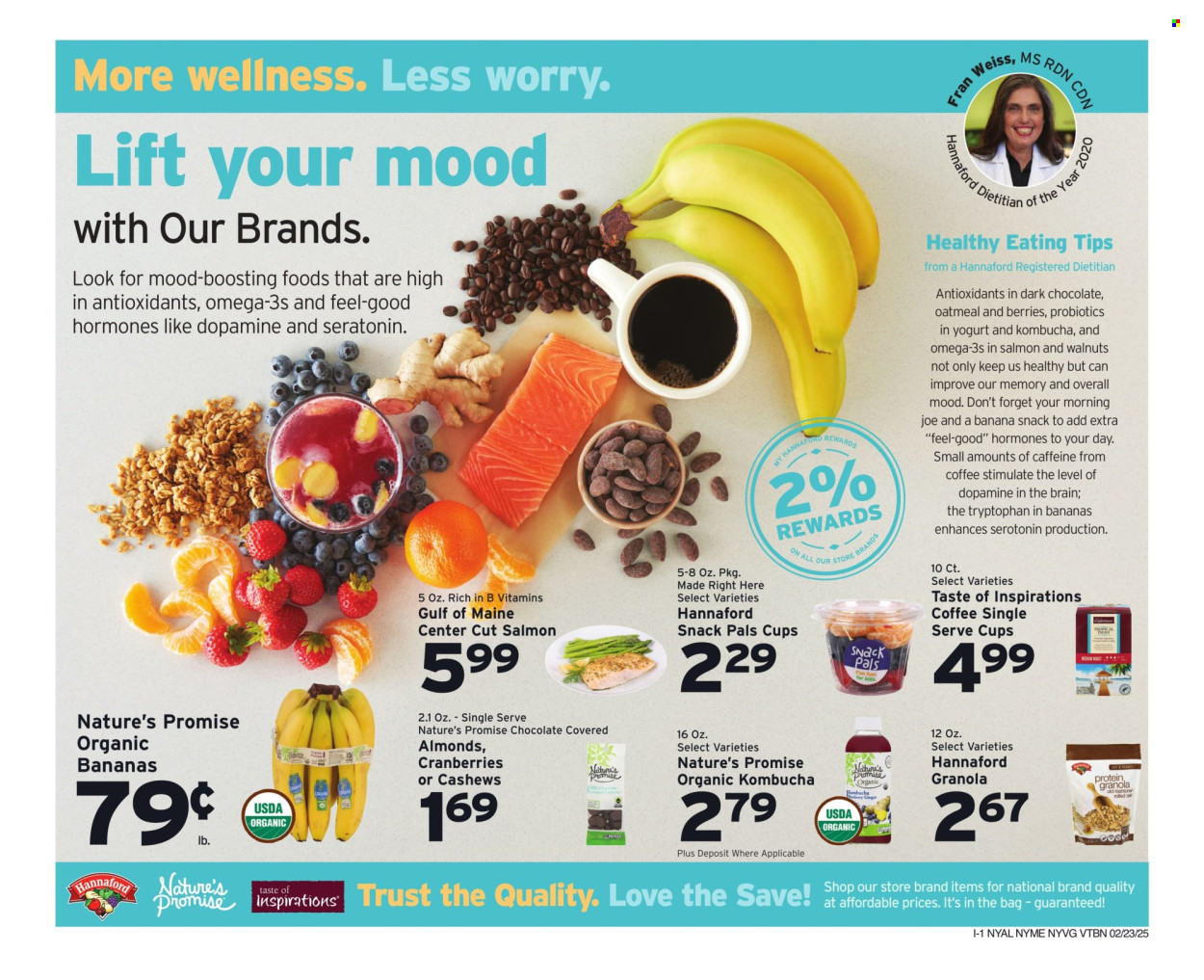 Hannaford ad - 02/23/2025 - 03/01/2025. Page 1