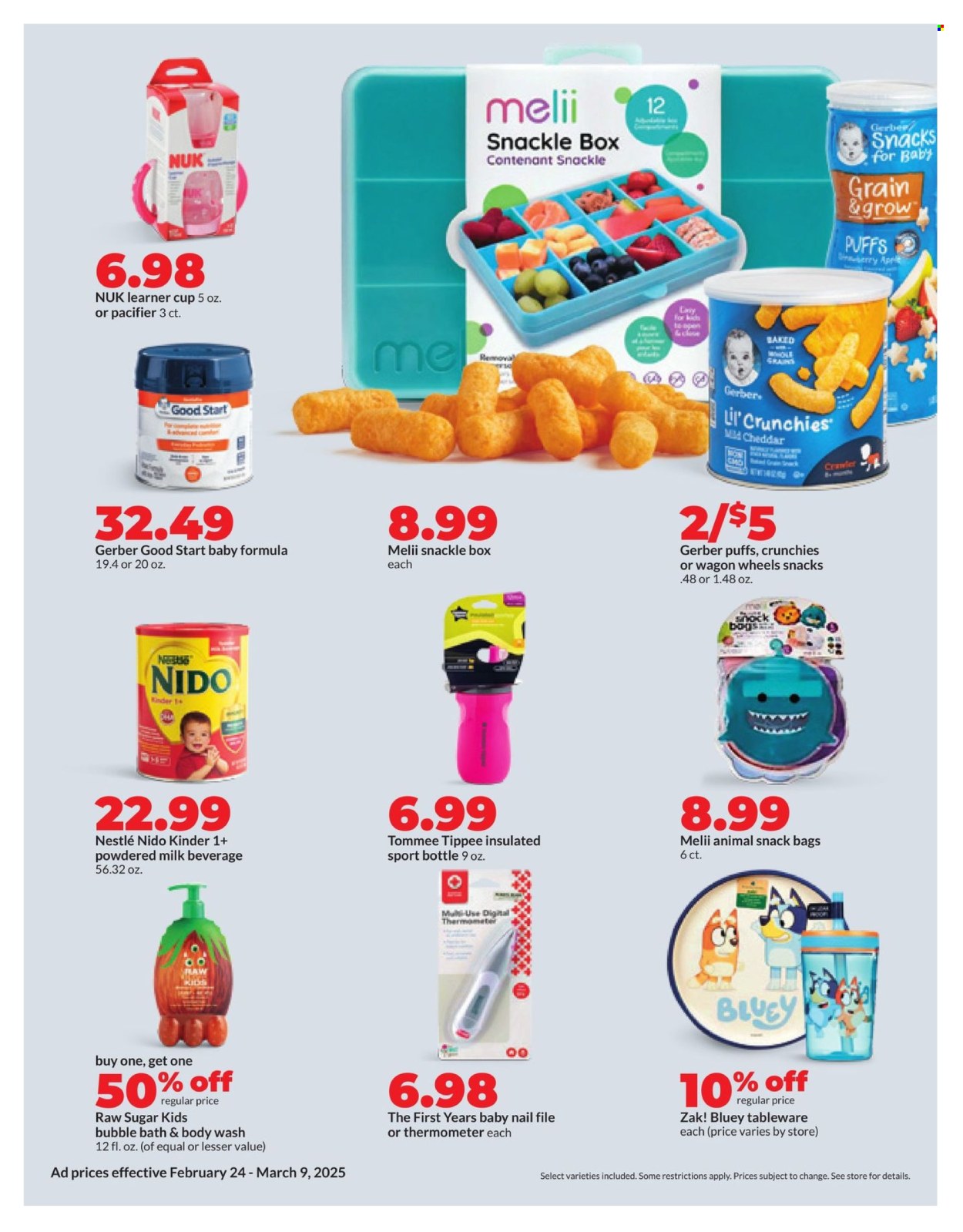 Hy-Vee ad - 02/24/2025 - 03/02/2025. Page 1