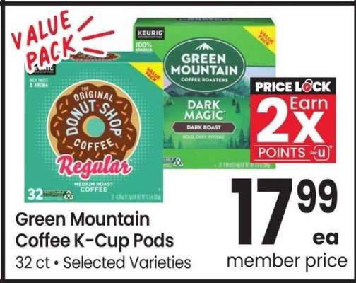 Green Mountain Coffee K-Cup Pods