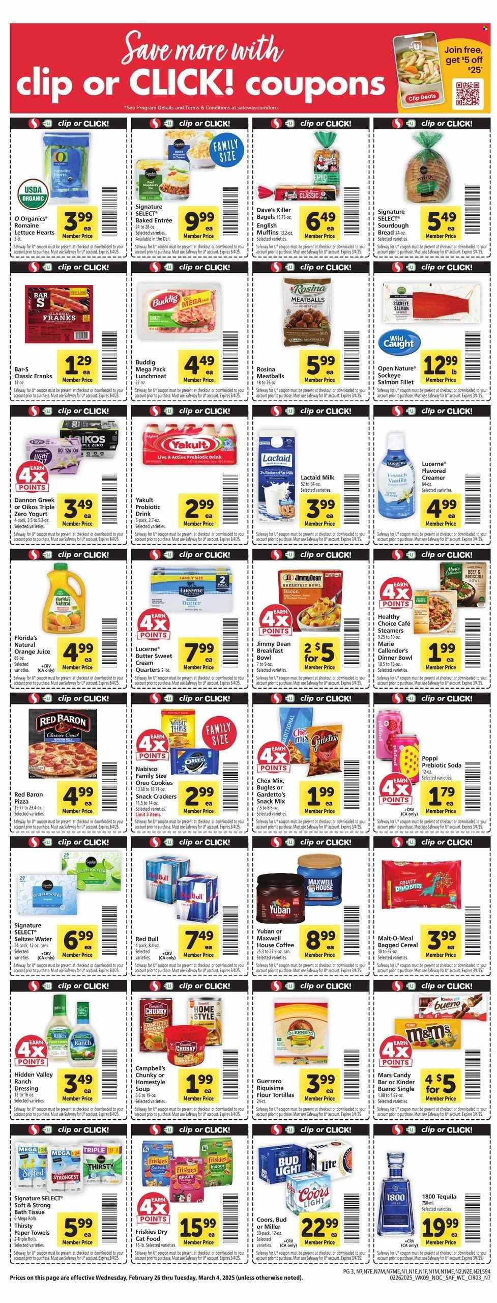 Safeway ad - 02/26/2025 - 03/04/2025. Page 1