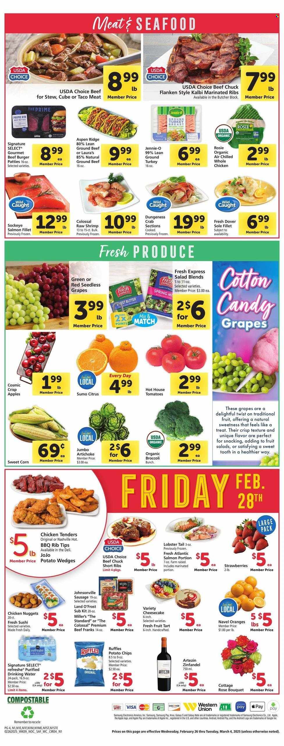 Safeway ad - 02/26/2025 - 03/04/2025. Page 1