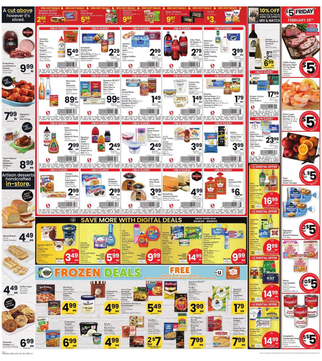 Safeway ad - 02/26/2025 - 03/04/2025. Page 1