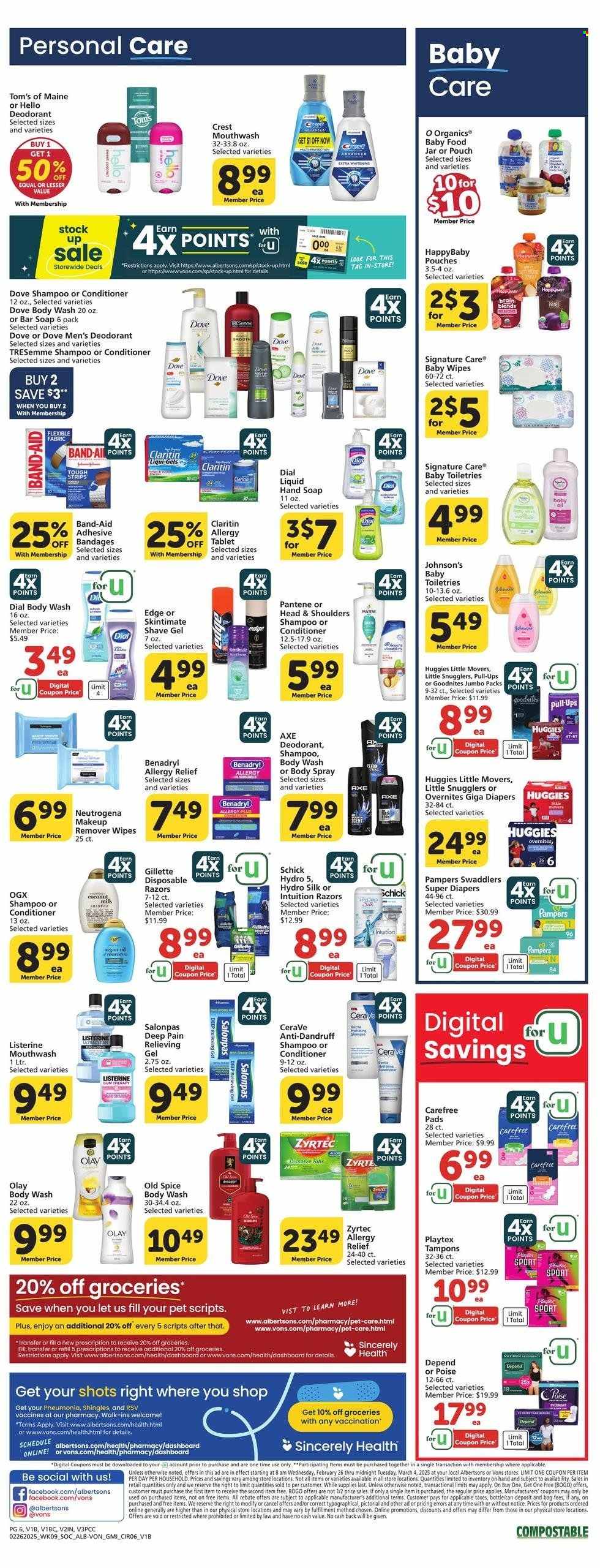 Albertsons ad - 02/26/2025 - 03/04/2025. Page 1