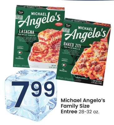 Michael Angelo's Family Size Entree