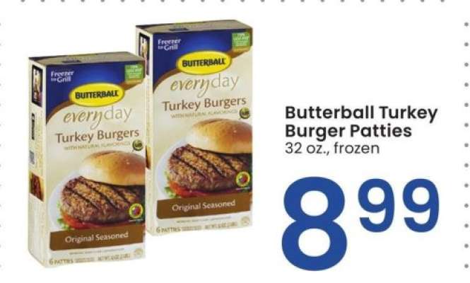 Butterball Turkey Burger Patties