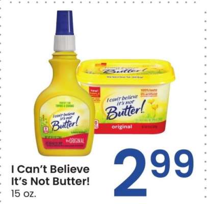 I Can't Believe It's Not Butter!