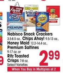 Nabisco Snack Crackers