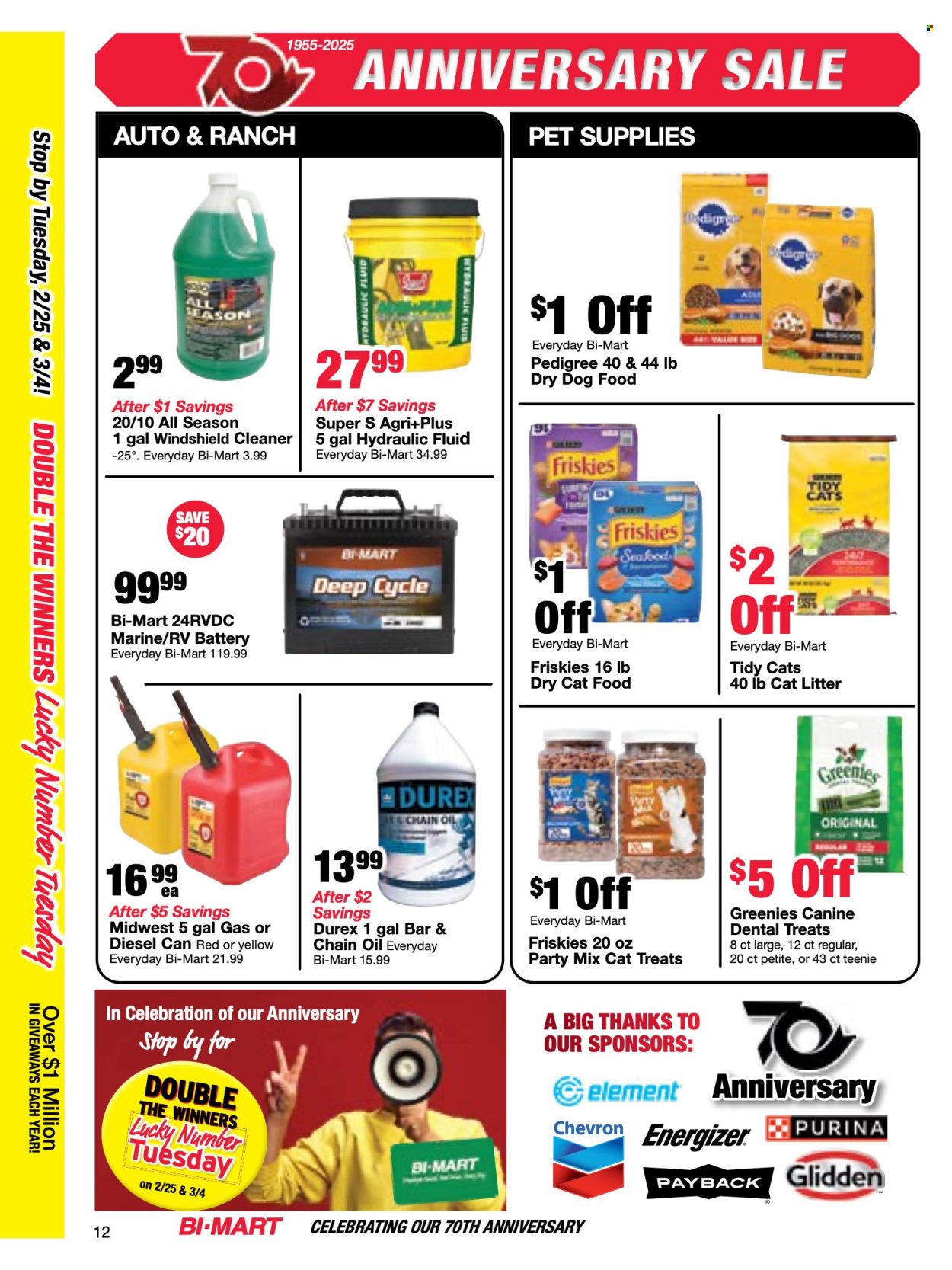 Bi-Mart ad - 02/25/2025 - 03/10/2025. Page 1