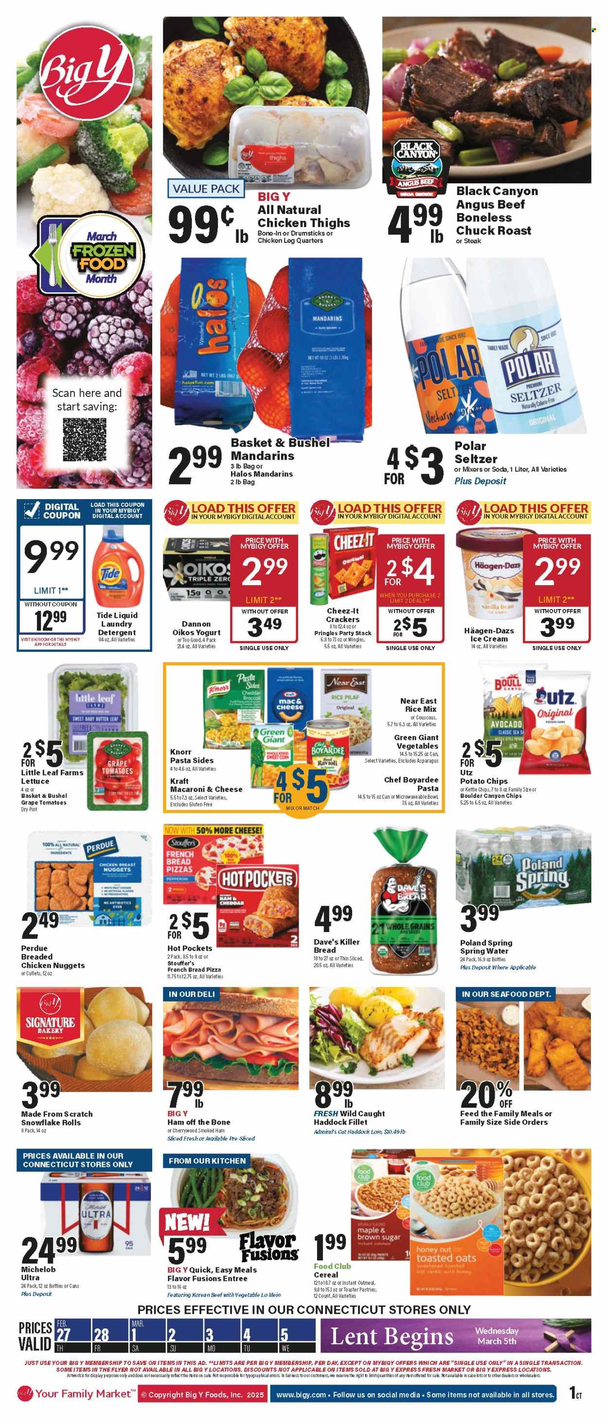 Big Y ad - 02/27/2025 - 03/05/2025. Page 1