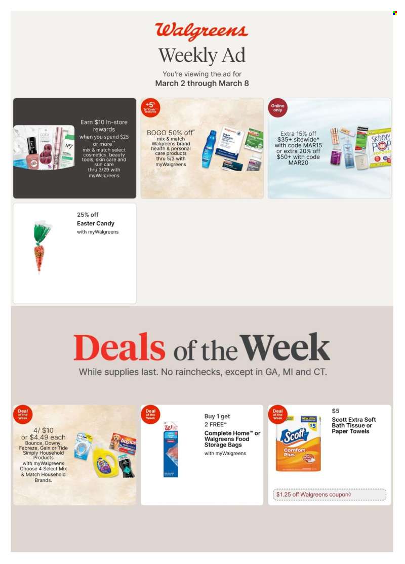 Walgreens Flyer - 03/02/2025 - 03/08/2025.