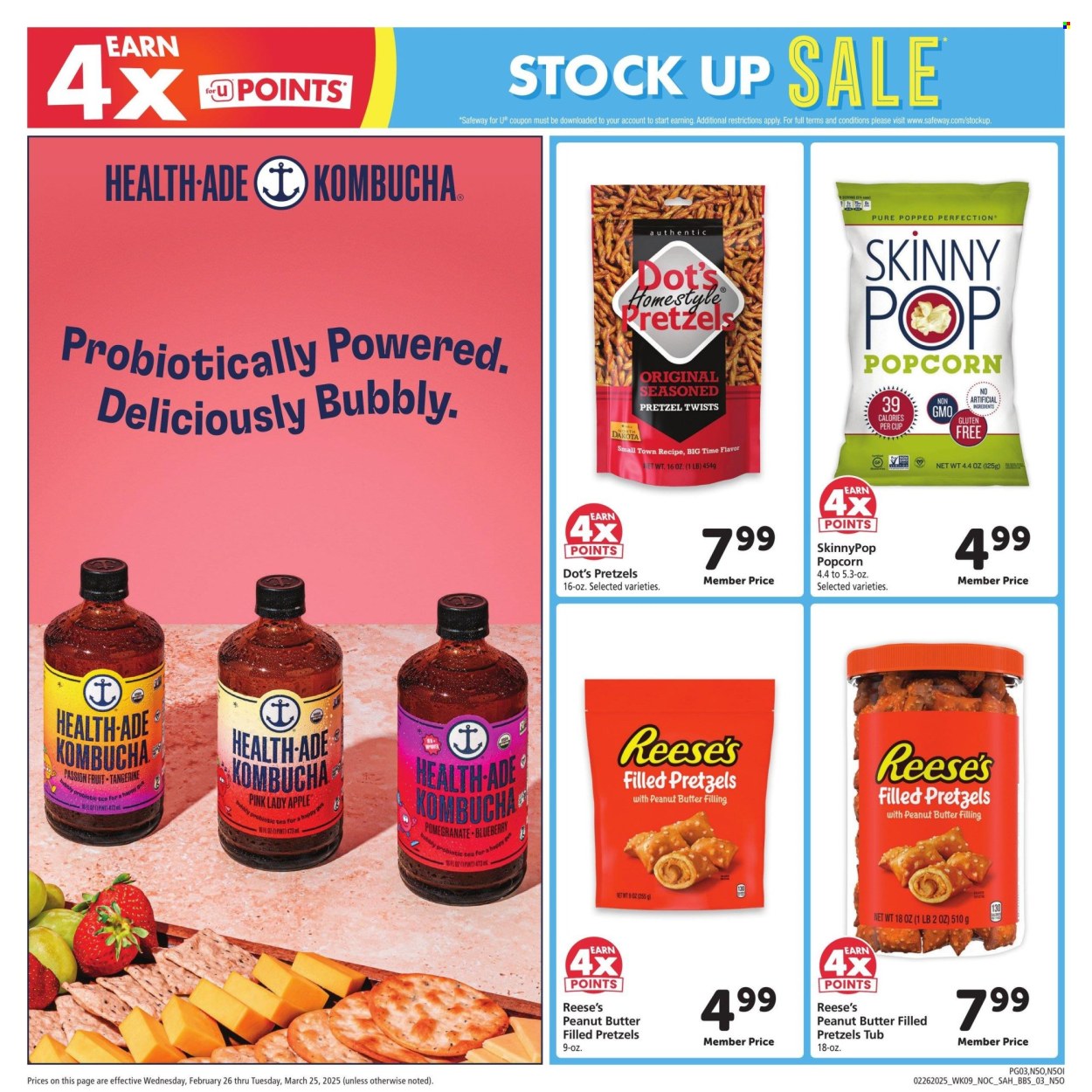 Safeway ad - 02/26/2025 - 03/25/2025. Page 1