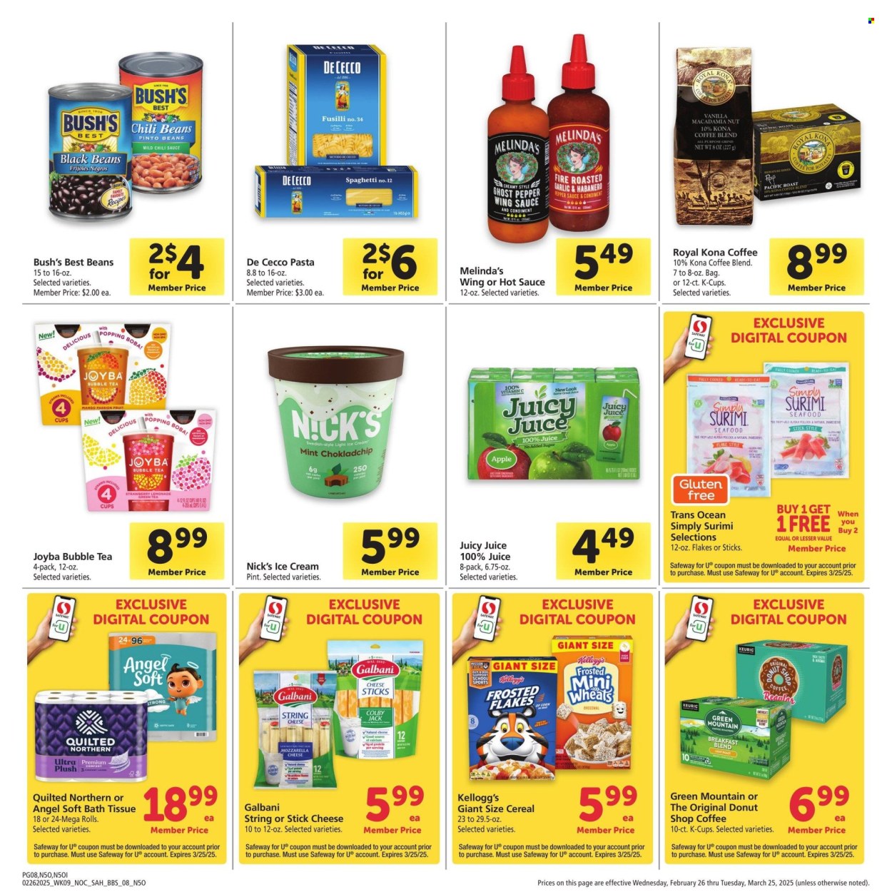 Safeway ad - 02/26/2025 - 03/25/2025. Page 1