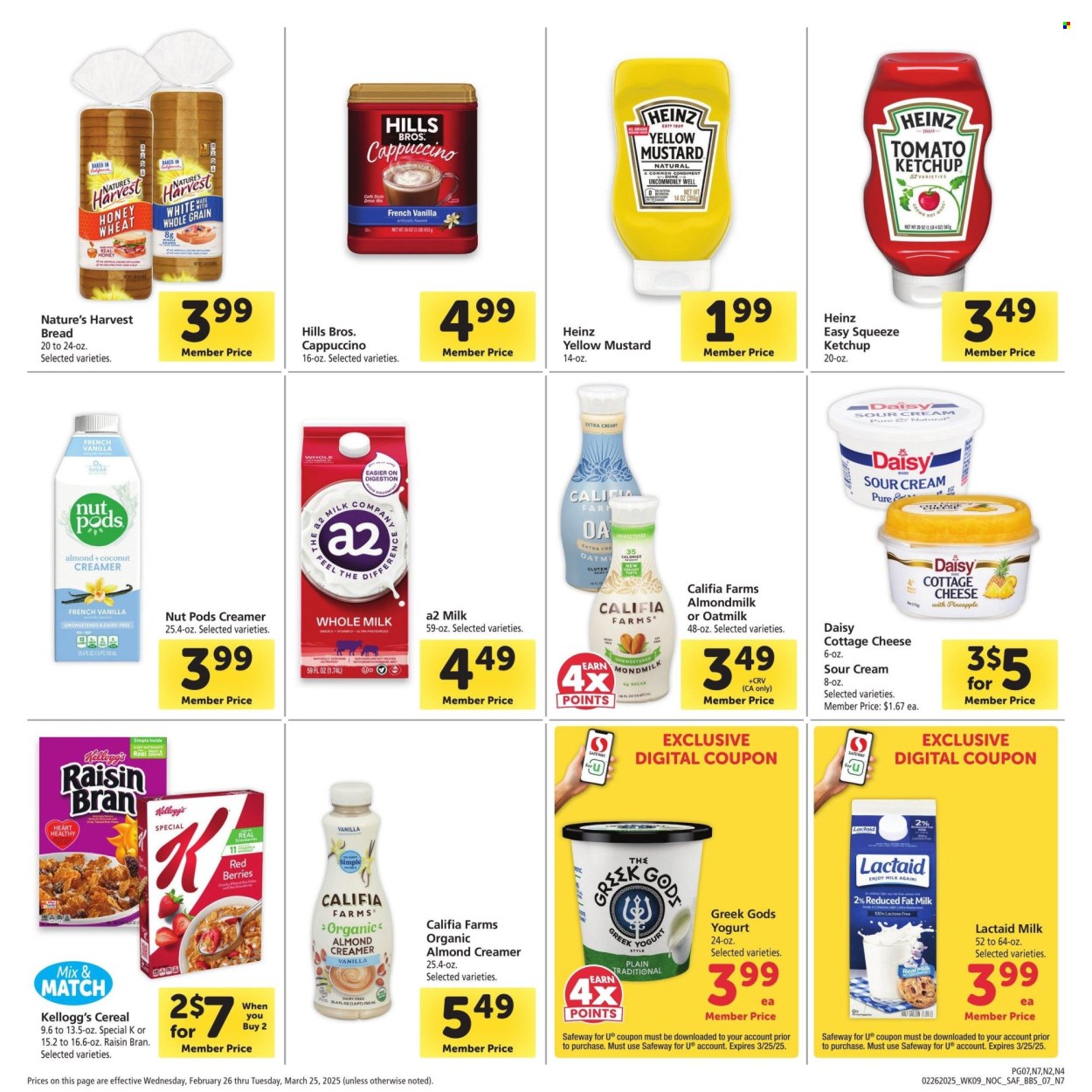 Safeway ad - 02/26/2025 - 03/25/2025. Page 1