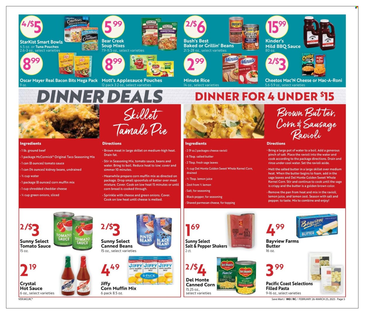 Save Mart ad - 02/26/2025 - 03/25/2025. Page 1