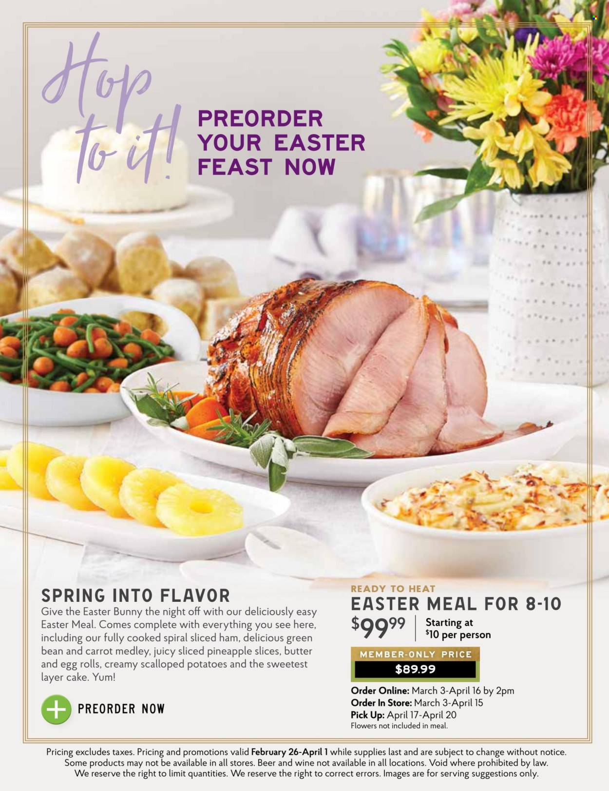 The Fresh Market ad - 02/26/2025 - 04/01/2025. Page 1