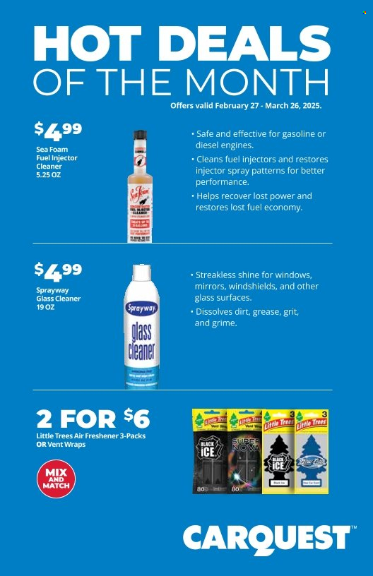 Carquest ad - 02/27/2025 - 03/26/2025. Page 1