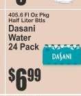 Dasani Water 24 Pack