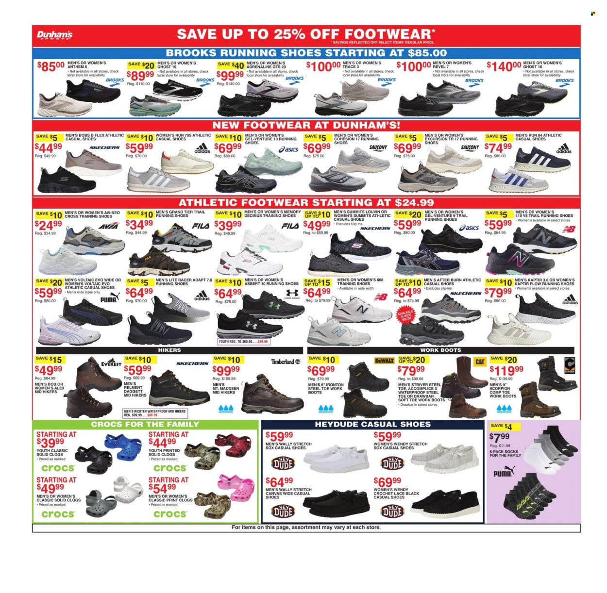 Dunham's Sports ad - 03/01/2025 - 03/06/2025. Page 1