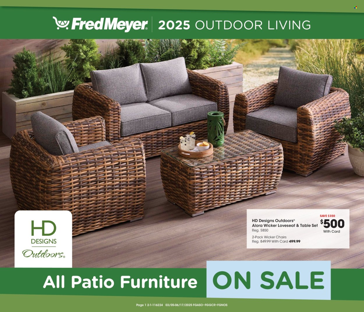 Fred Meyer ad - 03/05/2025 - 06/17/2025. Page 1
