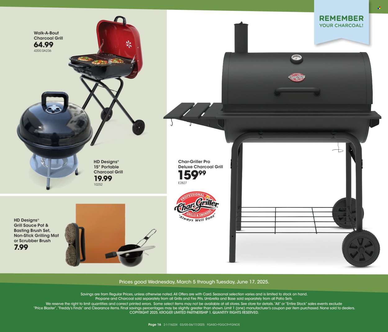 Fred Meyer ad - 03/05/2025 - 06/17/2025. Page 1