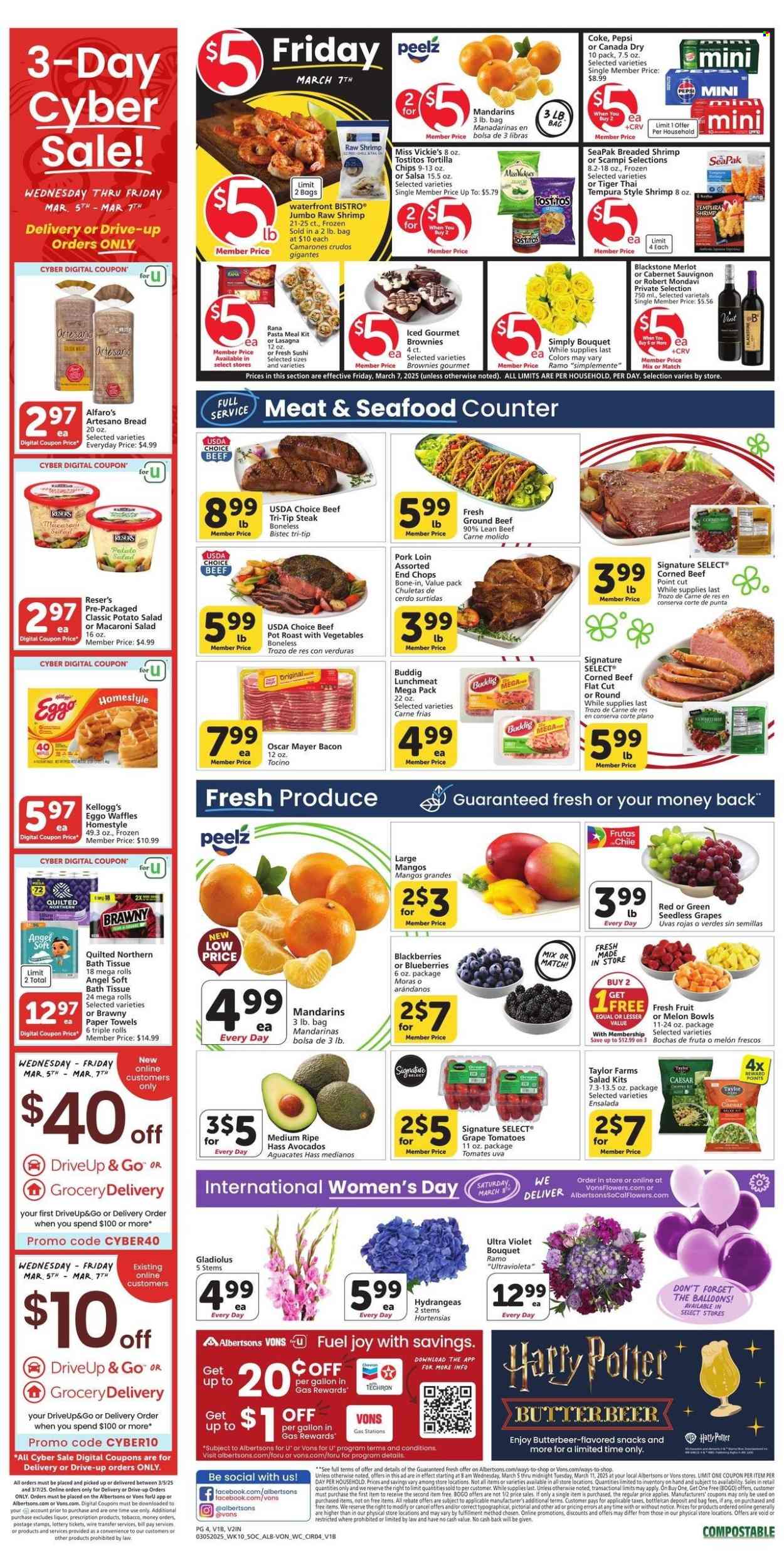 Albertsons ad - 03/05/2025 - 03/11/2025. Page 1