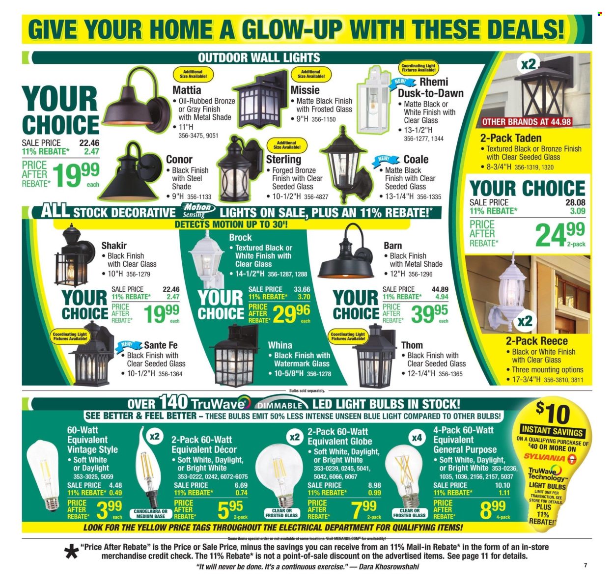 Menards ad - 03/06/2025 - 03/16/2025. Page 1